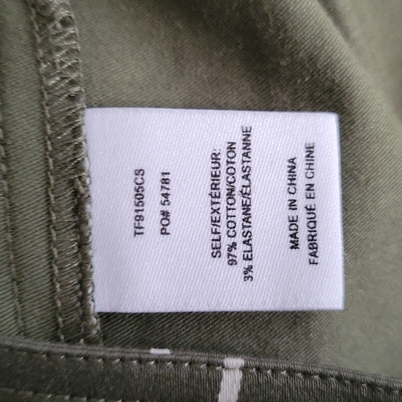 NWT Derek Lam 10 Crosby Loden Military Green Olive Utility Dress - Picture 3 of 12